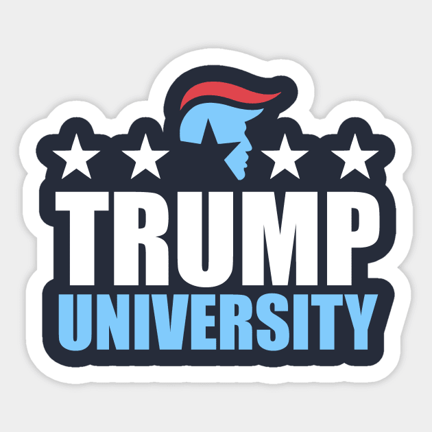 Trump University Sticker by celdam